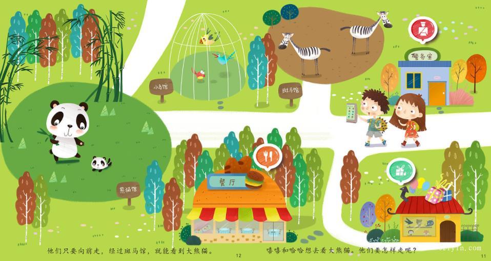 動物園地圖印刷  第5張